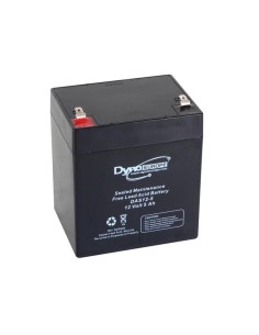 LOOD-ZUUR-ACCU 12 V - 5 Ah 90 x 70 x 107 mm