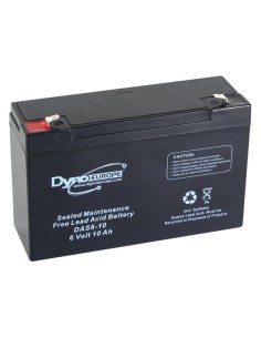 ACCU ACIDE-PLOMB 6 V - 10 Ah 151 x 50 x 101 mm
