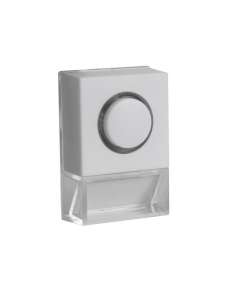 DOORBELL PUSH BUTTON WITH ILLUMINATED NAME PLATE - NO