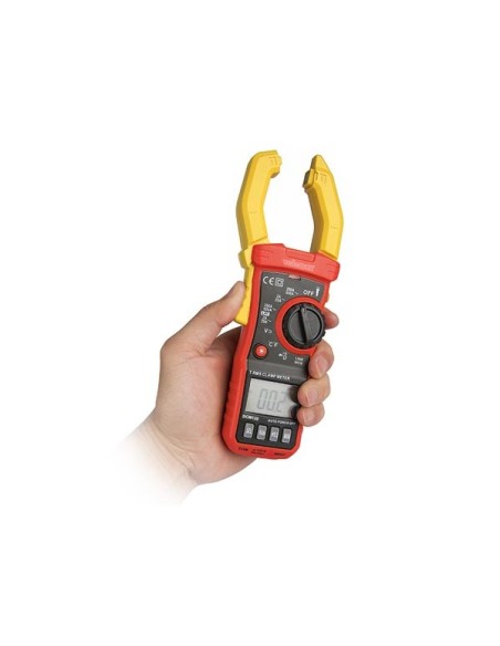Digital clamp meter - CAT III - 600 VAC - NCV - with data-hold function