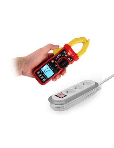 DIGITALE STROMZANGE - CAT III - 600 V - AC -...