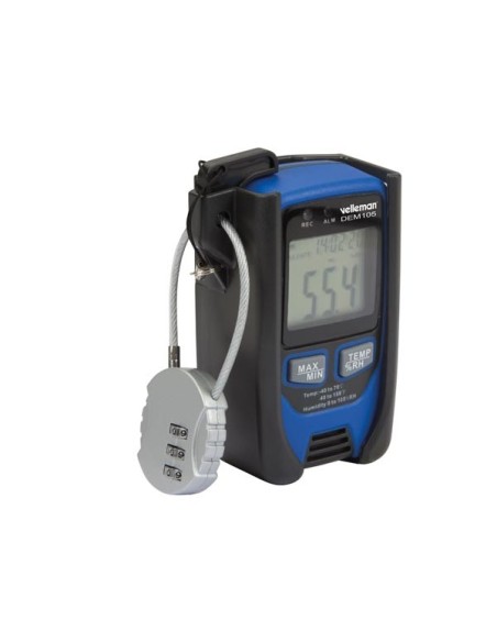 TEMPERATURE AND HUMIDITY DATALOGGER WITH USB INTERFACE