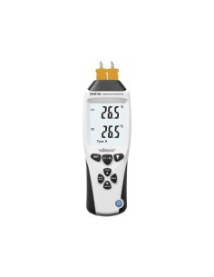 THERMOMÈTRE AVEC THERMOCOUPLES TYPES K/J