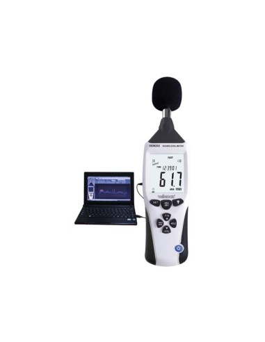 PROFESSIONELE GELUIDSNIVEAUMETER MET DATALOGGER