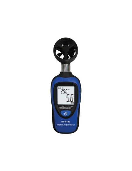 MINI THERMOMÈTRE/ANÉMOMÈTRE NUMÉRIQUE