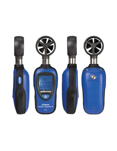 DIGITALES MINI-THERMOMETER-ANEMOMETER