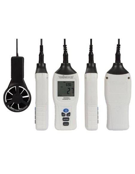 DIGITAL THERMOMETER-ANEMOMETER