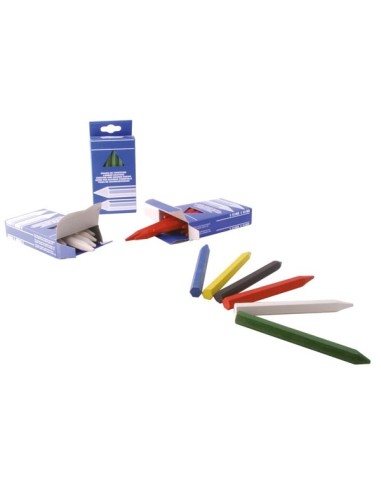 DEFI - CRAIE GRASSE - BLEUE - 12 pcs