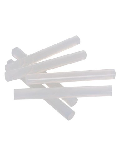 6 HOT MELT GLUE STICKS - Ø11 x 100 mm