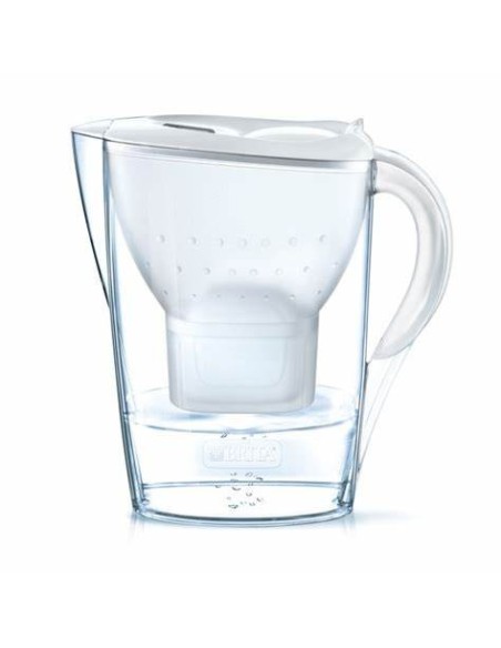 Carafe Brita Marella blanche 2,4l  et 1 filtre Maxtra +
