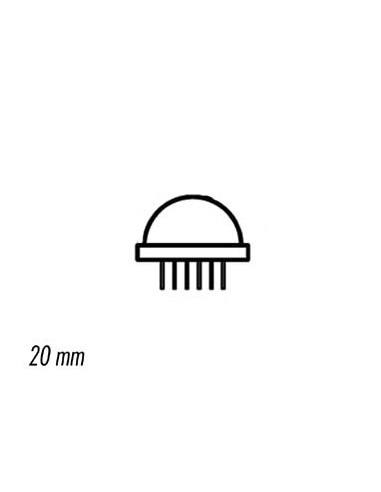 LED - GRÜN DIFFUS - GROßES FORMAT - 20 mm