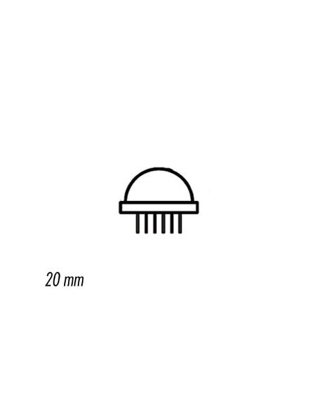 LED GEANTE VERTE DIFFUSANTE 20mm