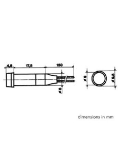VOYANT ROND 9 mm 220 V TRANSPARENT 2