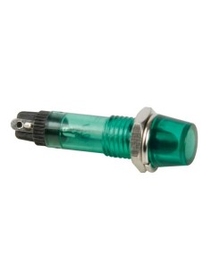 RONDE SIGNAALLAMP 8mm 220V GROEN