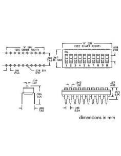LOW-PROFILE DIP SWITCH 8 POSITIONS 2