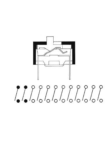 DIP-SCHALTER, 4 SCHALTER