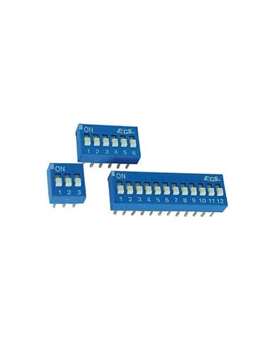 DIP SWITCH 8 POSITIONS