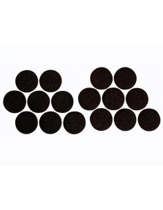 FELT TAPE - ROUND 25 mm - 16 pcs