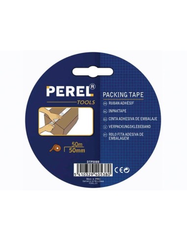 VERPACKUNGSKLEBEBAND - 50 mm x 50 m - BRAUN