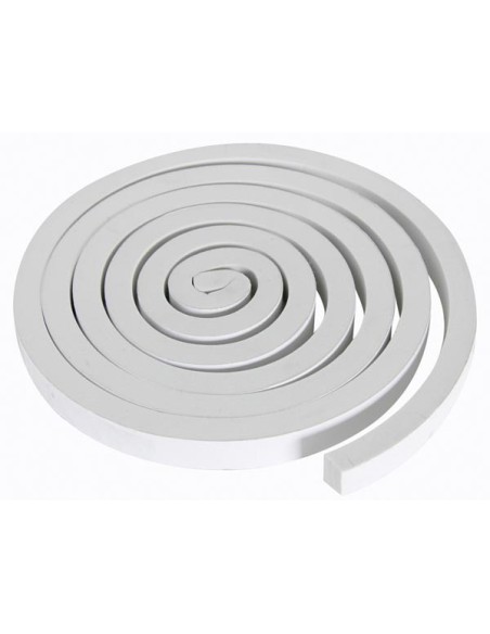 WEATHERSTRIP FOAM TAPE - 15 mm x 2 m - WHITE