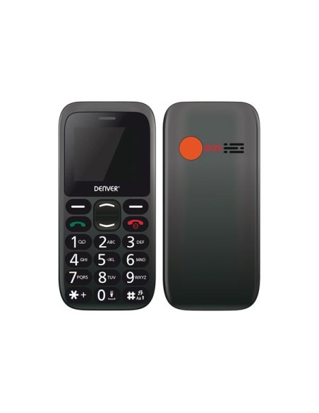 BAS-18300M EU - TÉLÉPHONE MOBILE POUR SENIORS AVEC BOUTON SOS/D'URGENCE ET GROSSES TOUCHES (DE/EN/ES/FR)