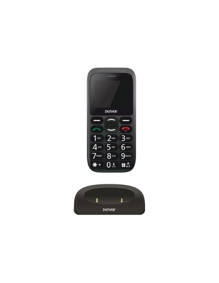 BAS-18300M EU - TÉLÉPHONE MOBILE POUR SENIORS AVEC BOUTON SOS/D'URGENCE ET GROSSES TOUCHES (DE/EN/ES/FR)