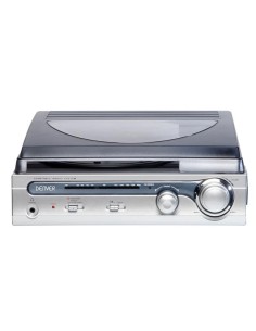 VPR-190 - TOURNE-DISQUE RÉTRO AVEC RADIO ET HAUT-PARLEURS...