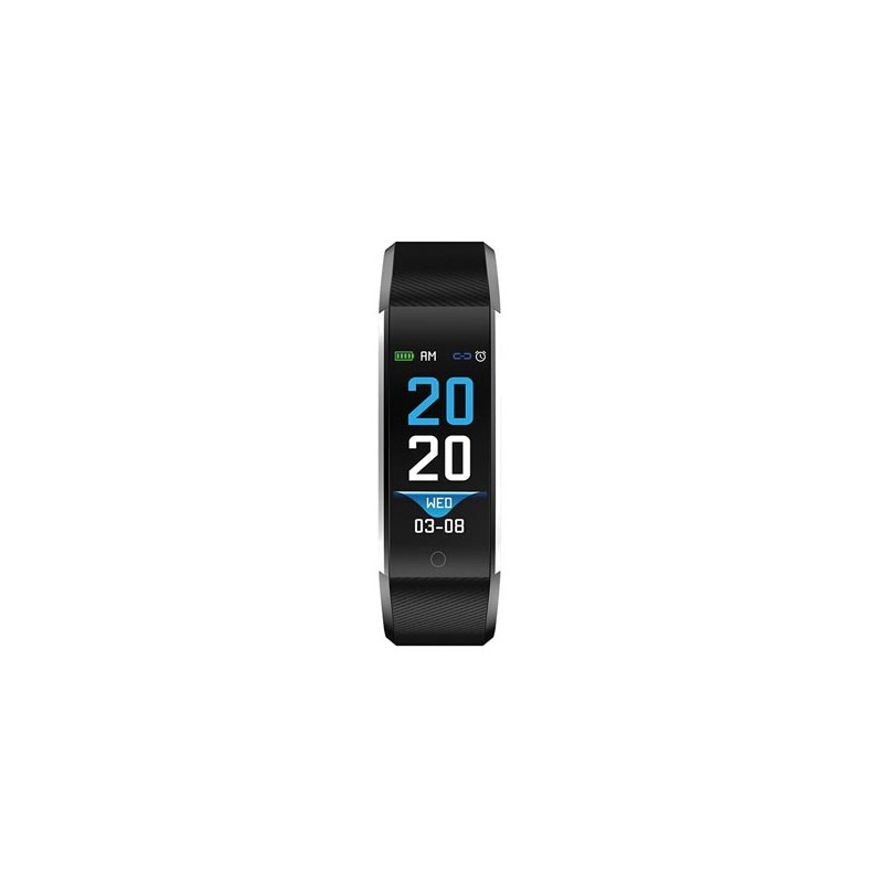 BFH-16BLACK - BLUETOOTH® FITNESS BAND WITH HEART RATE MONITOR & COLOUR DISPLAY