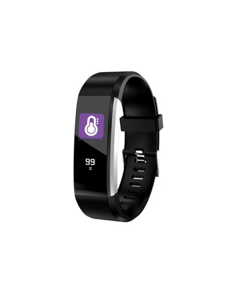 BFH-16BLACK - BLUETOOTH® FITNESS BAND WITH HEART RATE MONITOR & COLOUR DISPLAY