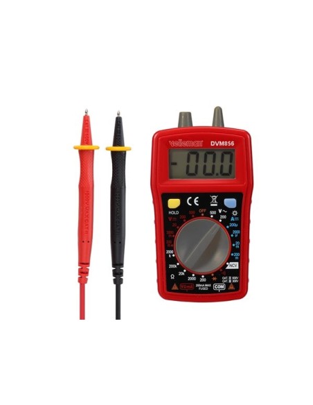 DIGITAL-MULTIMETER - CAT III 300 V / CAT II 500 V - 10 A - 1999 COUNTS - NCV / LED / DATA-HOLD  / HINTERGRUNDBELEUCHTUNG / SUMME