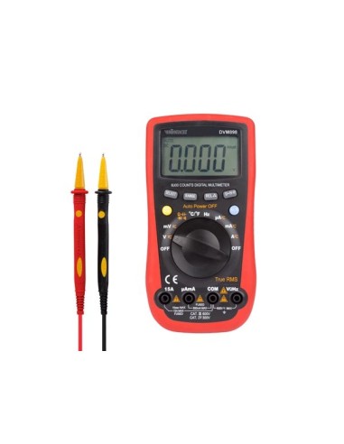 DIGITALE MULTIMETER - CAT III 600V / CAT IV 300V - 15A - 6000 COUNTS - TRUE RMS