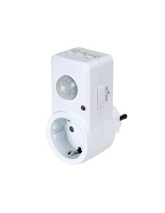 ZWISCHENSTECKER MIT BEWEGUNGSMELDER - SCHUTZKONTAKT...