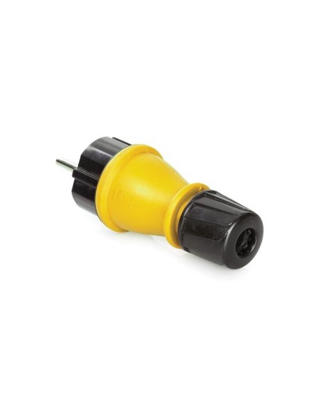OUTDOOR MALE PLUG - PIN EARTH/SCHUKO - IP54
