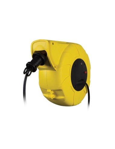 AUTO-REWIND CABLE REEL - WALL MOUNT - 13+2 m