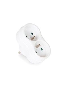 2-FACH-STECKDOSEN-VERTEILER - STECKER-TYP E...