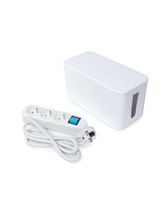 3-FACH-STECKDOSENLEISTE MIT KABELBOX - TYP E