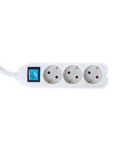 3-FACH-STECKDOSENLEISTE MIT KABELBOX - SCHUKO