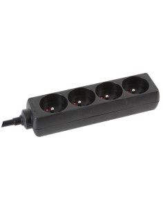 4-WAY SOCKET-OUTLET - 5 m CABLE - PIN EARTH 2