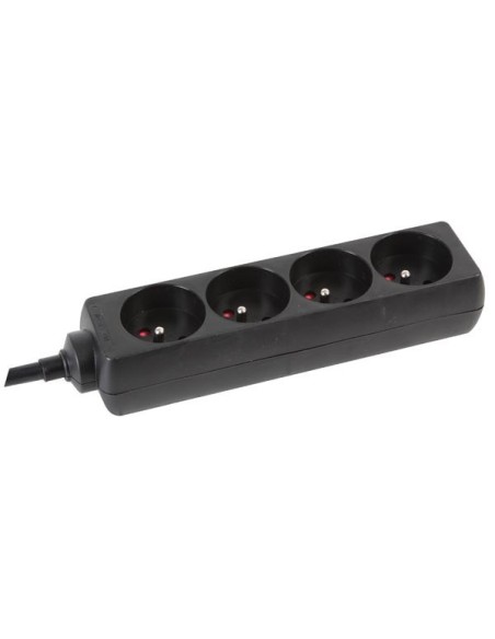 BLOC MULTIPRISE, 4 PRISES - CÂBLE DE 5 m