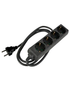 4-FACH-STECKDOSENLEISTE MIT SCHRUMPFSCHLAUCH - 3G2.5 - 5...