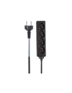 4-FACH-STECKDOSENLEISTE MIT SCHRUMPFSCHLAUCH - 3G1.5 - 5... 2