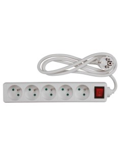 5-FACH-STECKDOSENLEISTE - MIT SCHALTER - STECKER-TYP E... 2