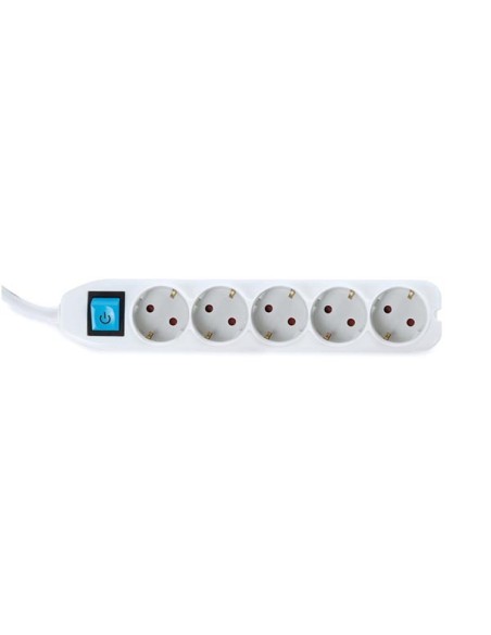 SOCKET OUTLET WITH CABLE ORGANIZER - 5 SOCKETS - SCHUKO