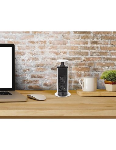 2-FACH-STECKDOSENTURM - VERSENKBAR -...