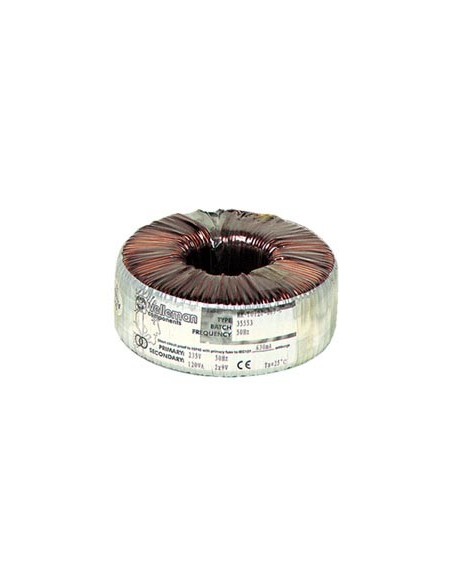 TOROIDAL TRANSFORMER 225VA 2 x 18V / 2 x 6.25A