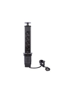 4-WAY POP-UP DESKTOP SOCKET - SCHUKO
