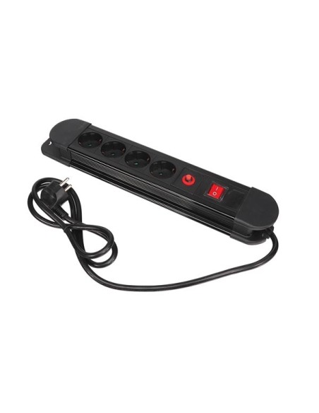 4-WAY SOCKET-OUTLET WITH OVERLOAD PROTECTION - SCHUKO