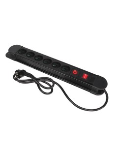 6-WAY SOCKET-OUTLET WITH OVERLOAD PROTECTION - SCHUKO