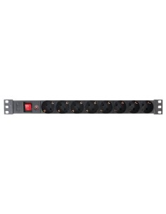 8-VOUDIGE STEKKERDOOS - SCHUKO - VOOR 19" RACK 2