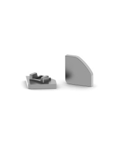 ALUMINIUM AFSLUITDOP VOOR LED-PROFIEL ALU-45 - ZONDER...